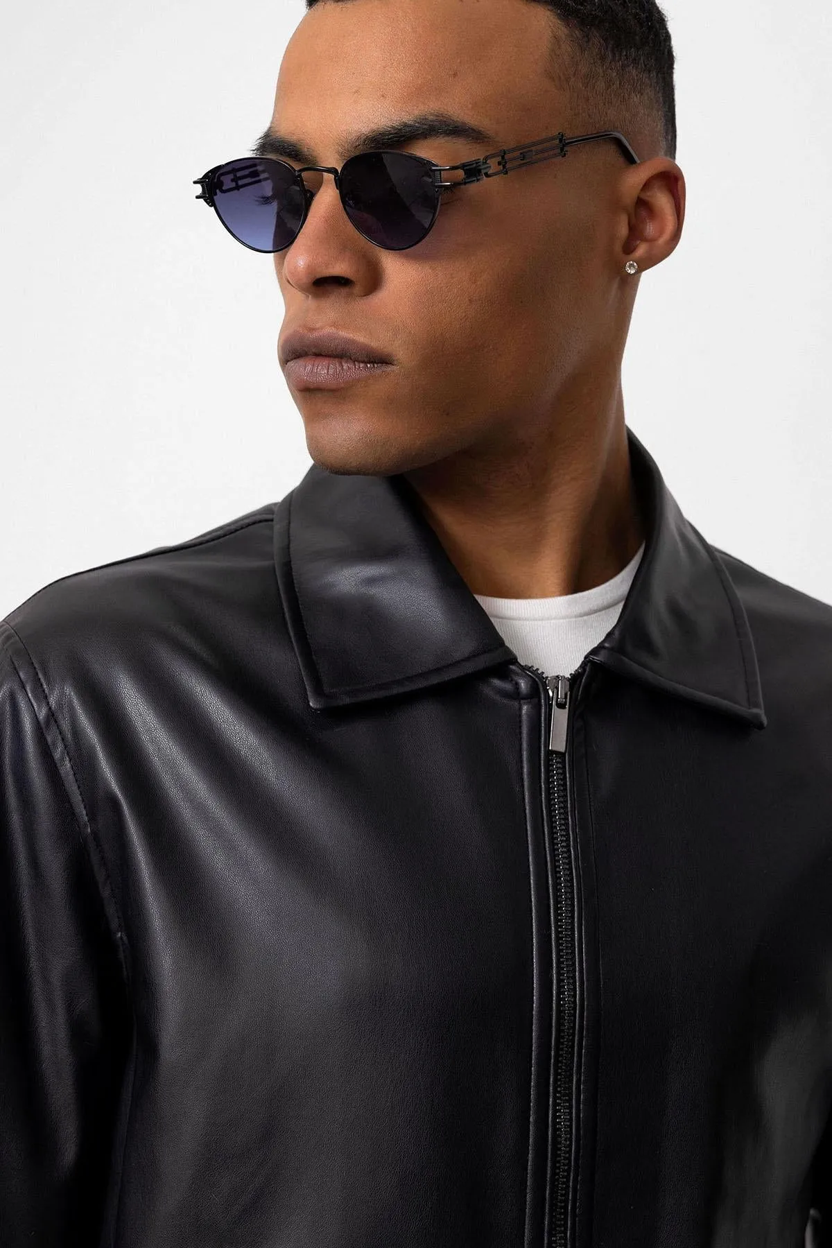 ANT Faux Leather Men's Coat - Johns Creek