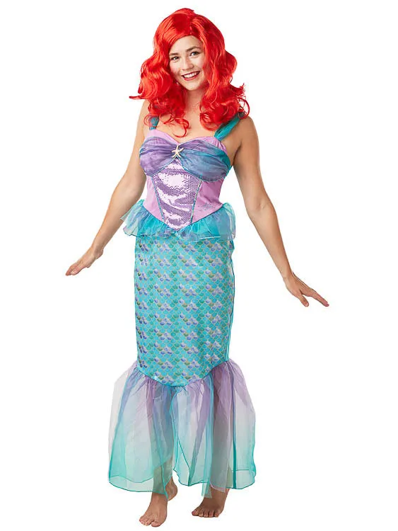 ARIEL DELUXE COSTUME, ADULT