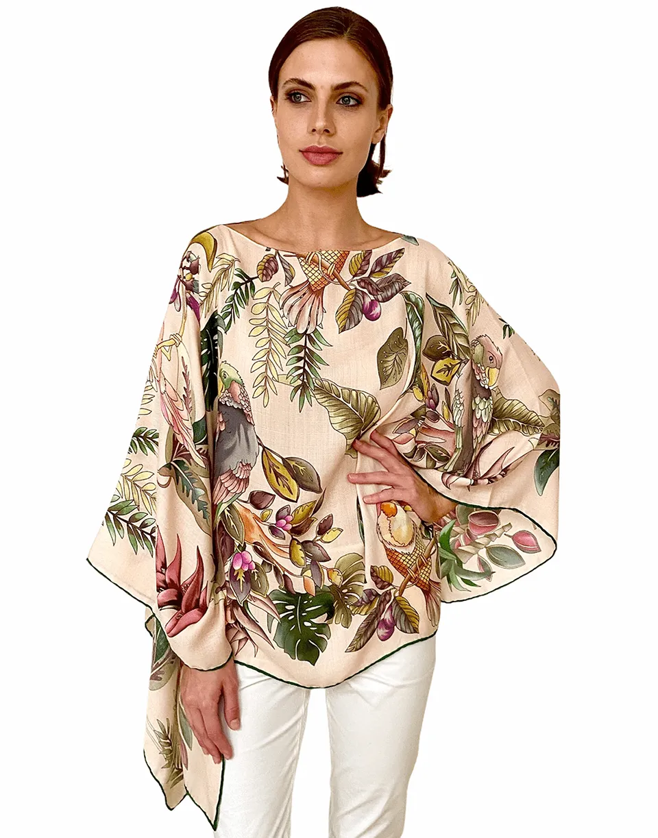 Birds Poncho