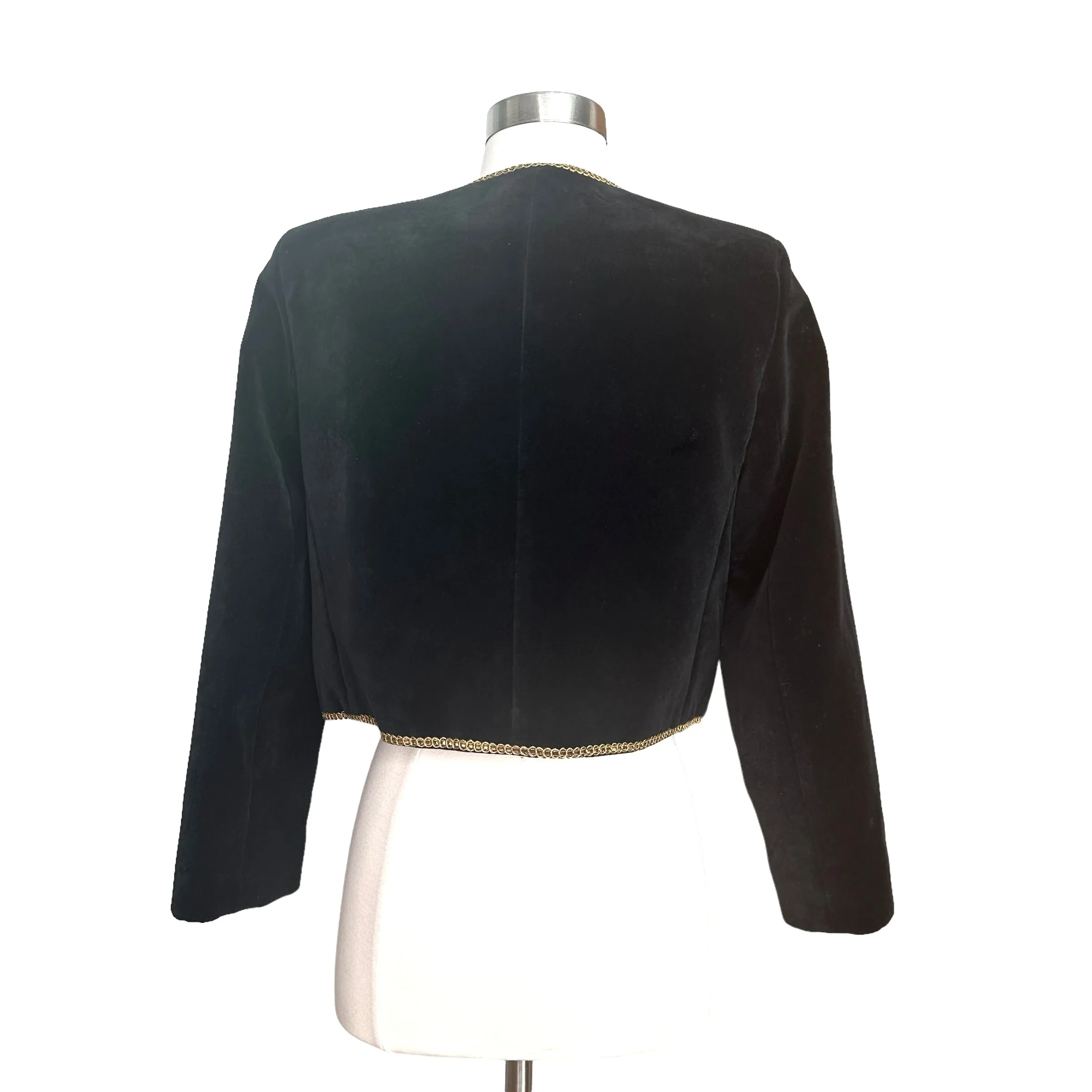 Black & Gold Jacket - M