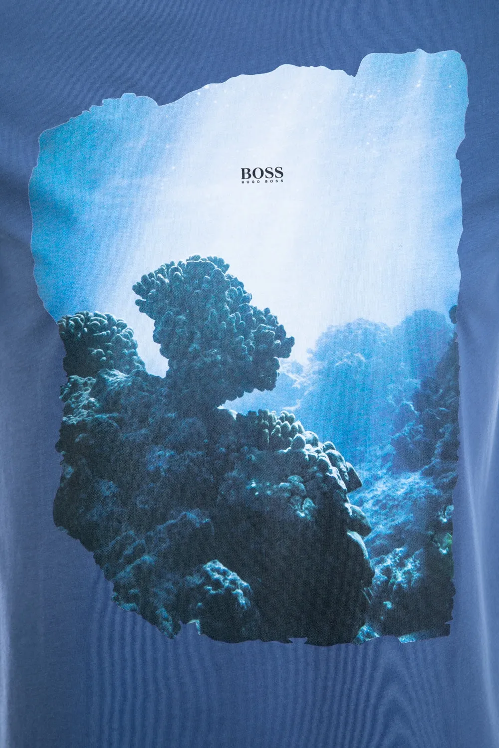 BOSS TNoah4 T-Shirt in Airforce Blue