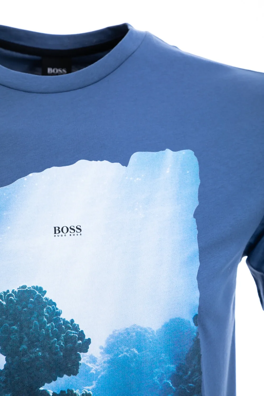 BOSS TNoah4 T-Shirt in Airforce Blue