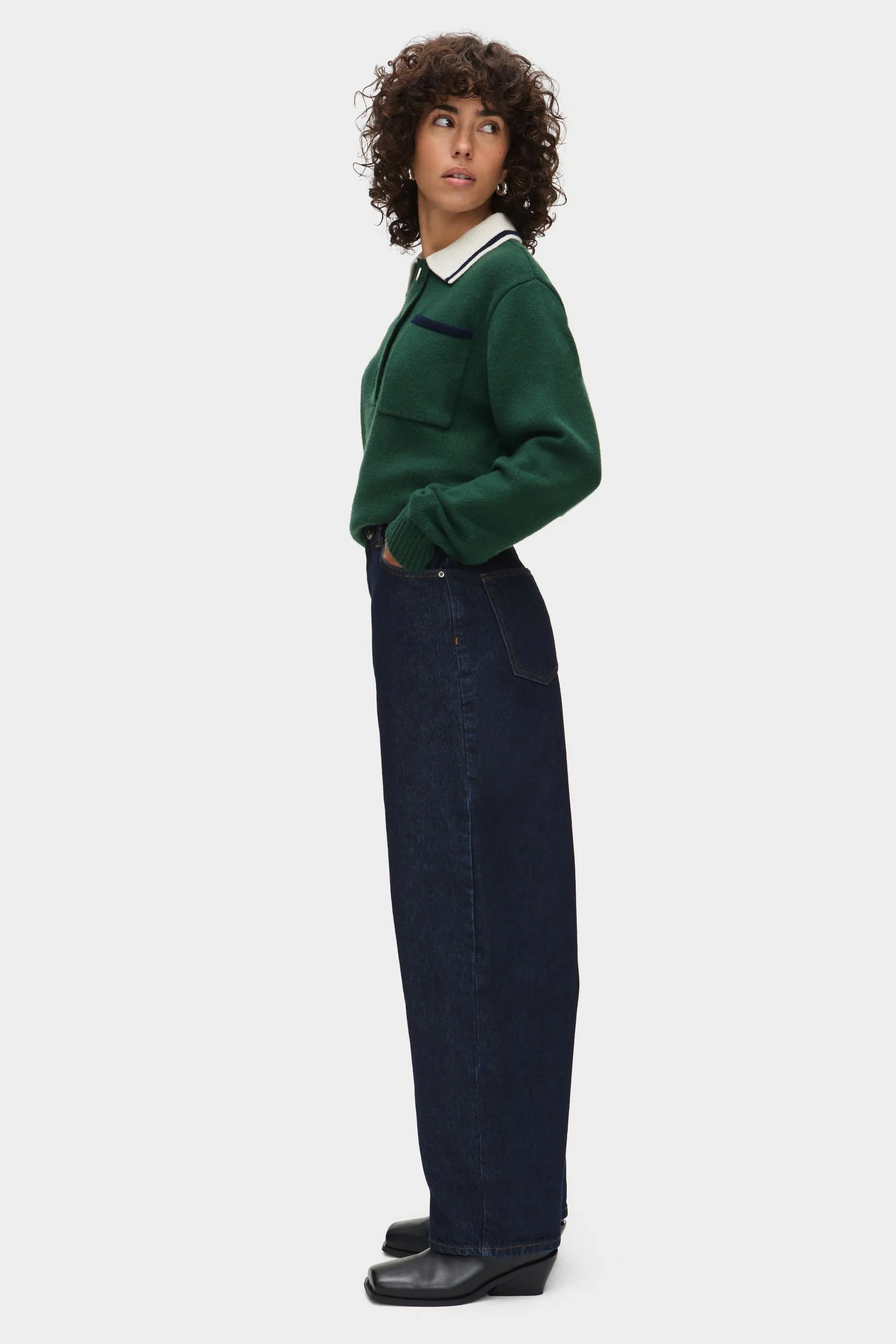 Brett Rugby Knitted Polo