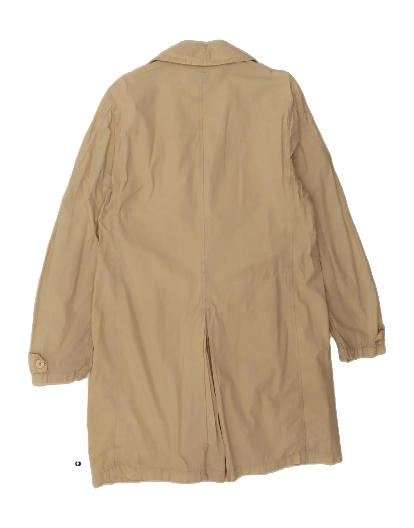 CALVIN KLEIN JEANS Womens Overcoat UK 18 XL Beige