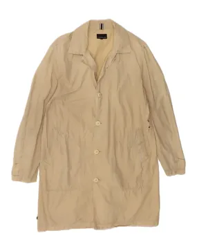CALVIN KLEIN JEANS Womens Overcoat UK 18 XL Beige