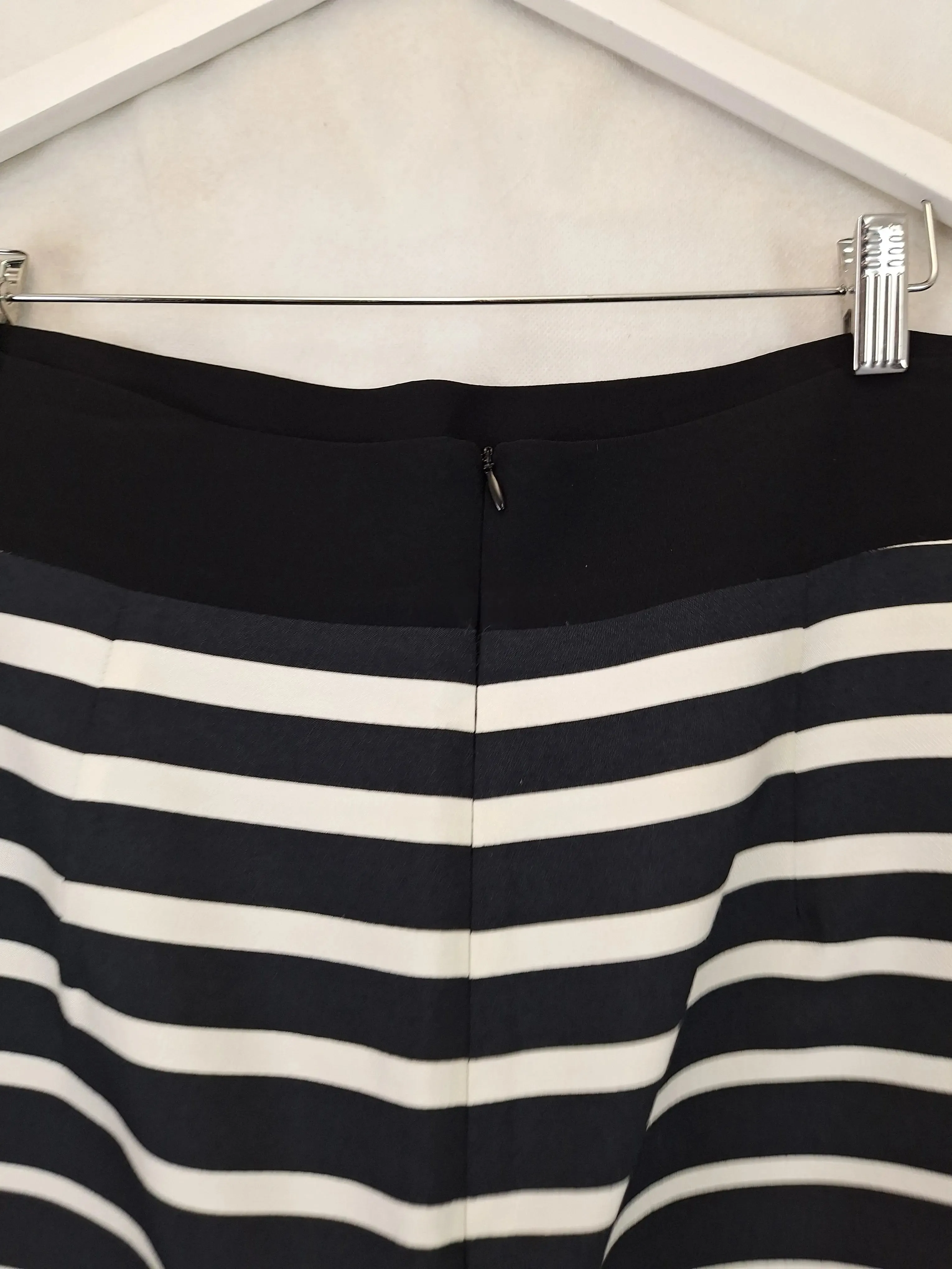 Carla Zampatti Fancy Structured Pencil Midi Skirt Size 14