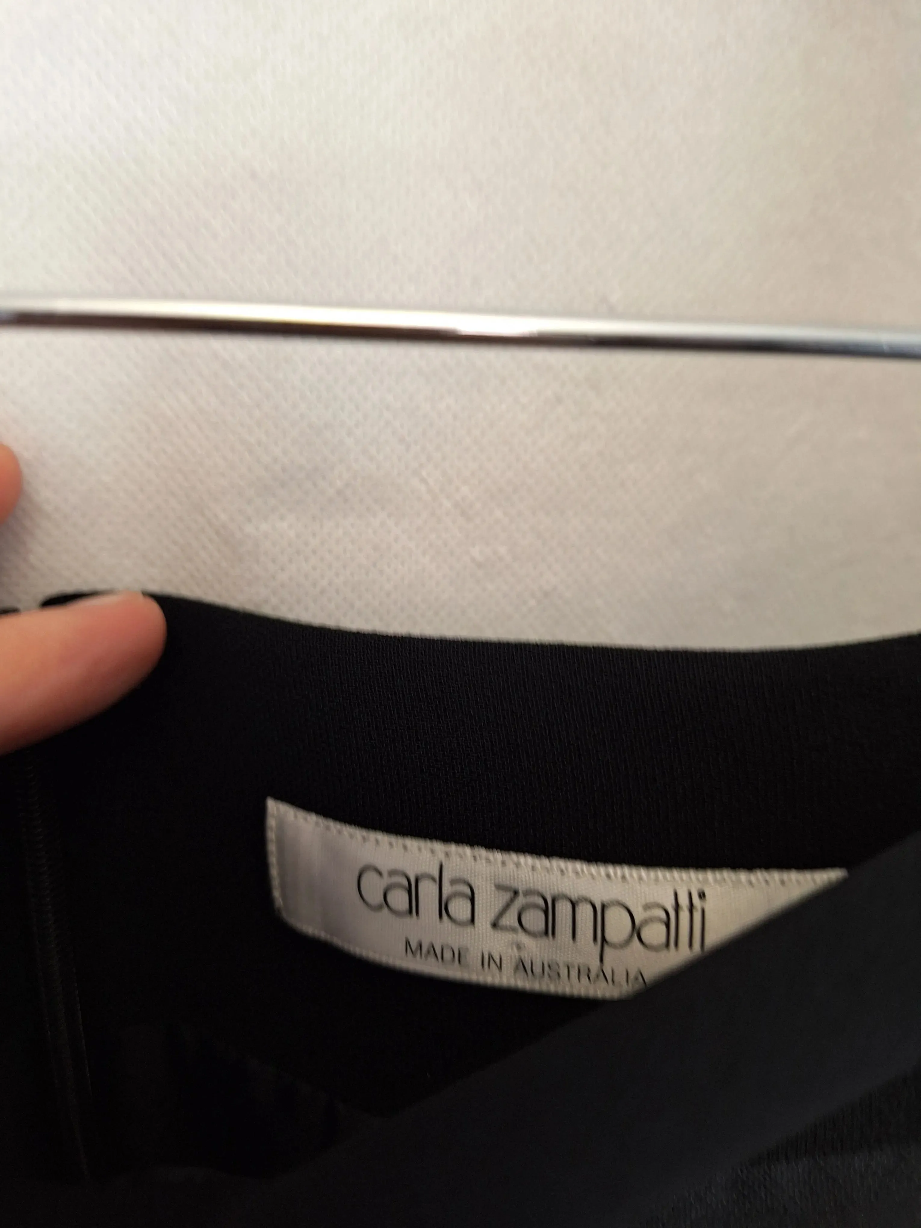 Carla Zampatti Fancy Structured Pencil Midi Skirt Size 14