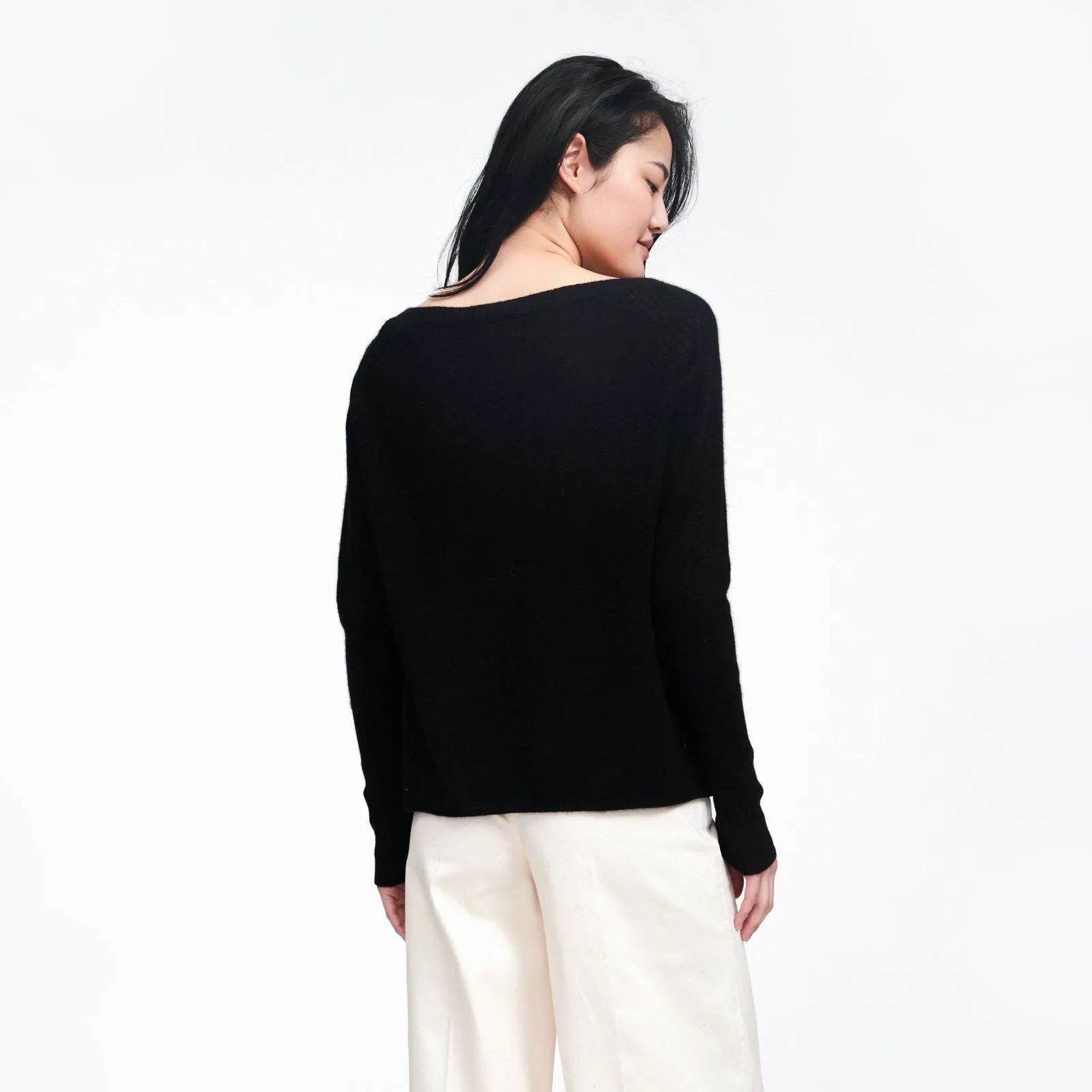Cashmere Boatneck Sweater
