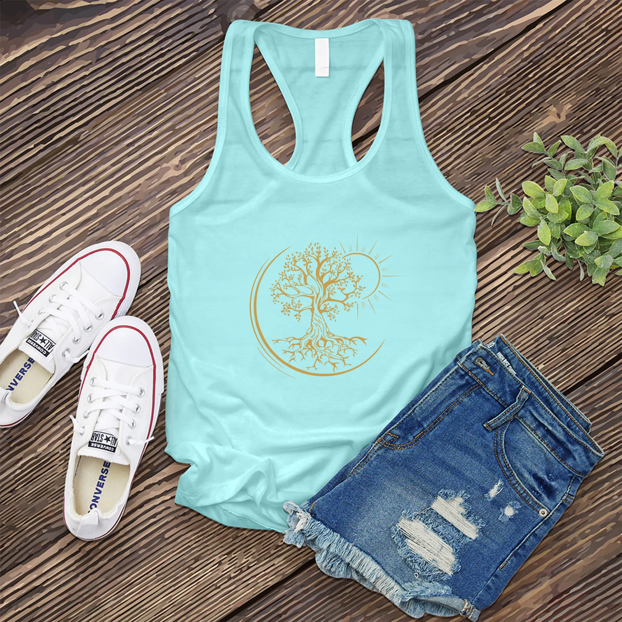Cosmic Canopy Tree Women's Tank Top