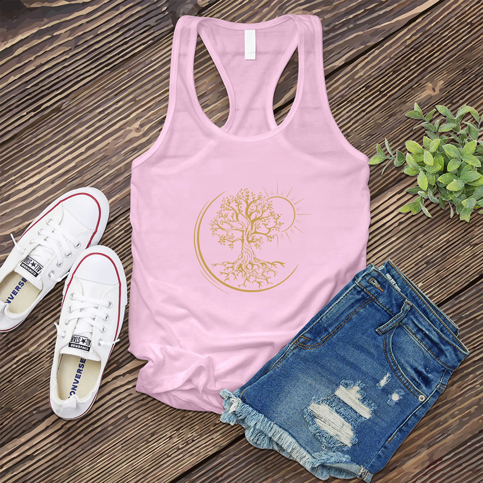 Cosmic Canopy Tree Women's Tank Top