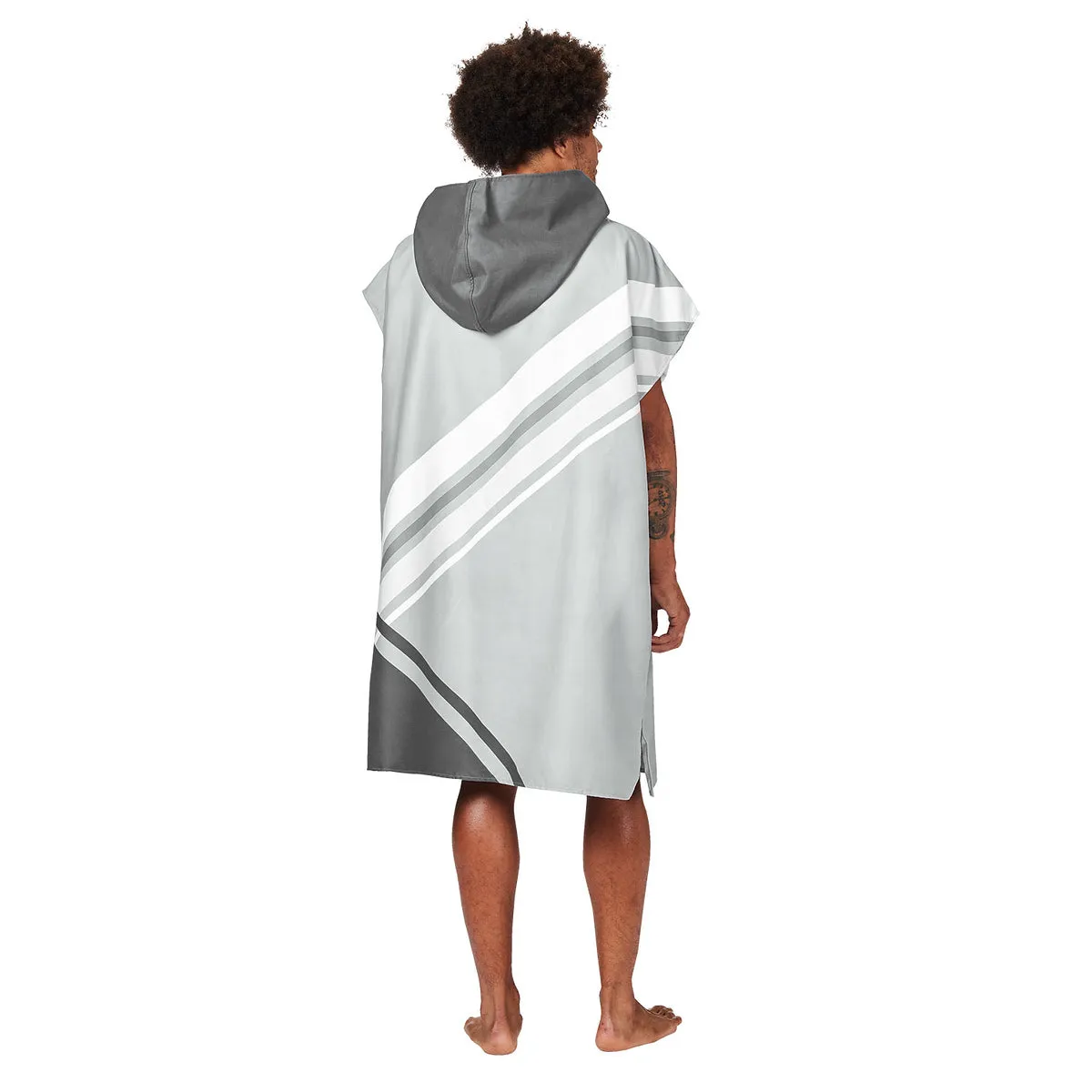 Dock & Bay Poncho Adults - Pace Grey - Outlet