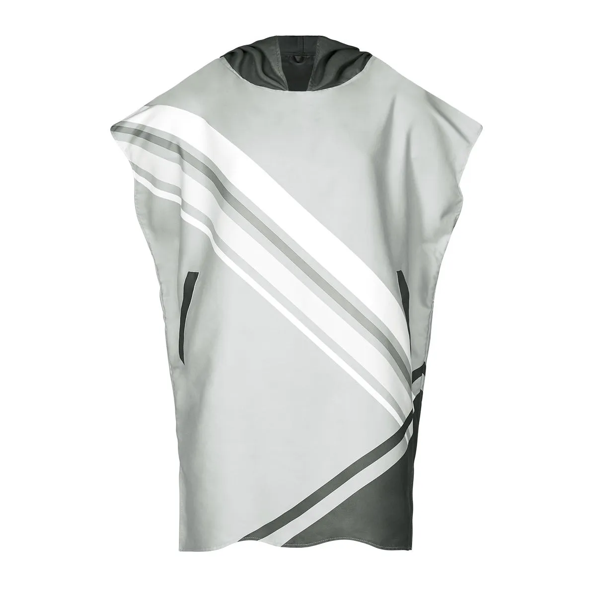 Dock & Bay Poncho Adults - Pace Grey - Outlet