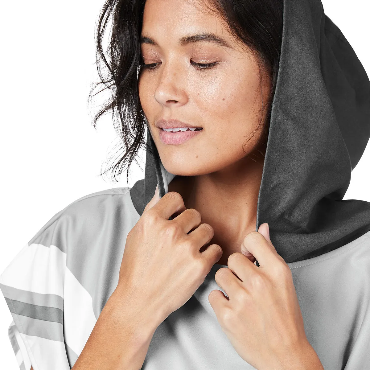 Dock & Bay Poncho Adults - Pace Grey - Outlet