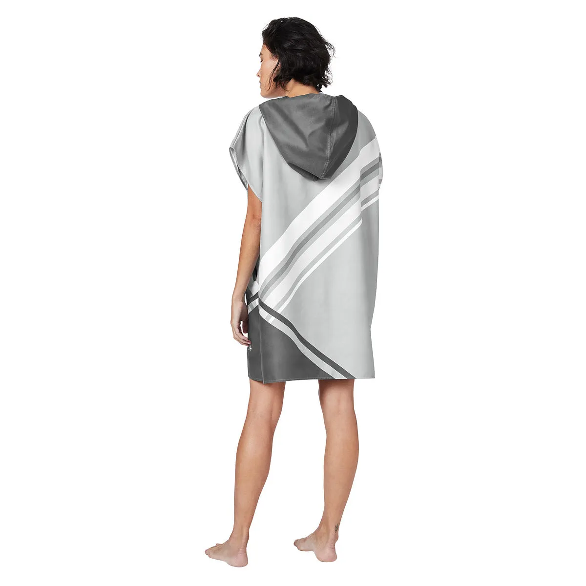 Dock & Bay Poncho Adults - Pace Grey - Outlet