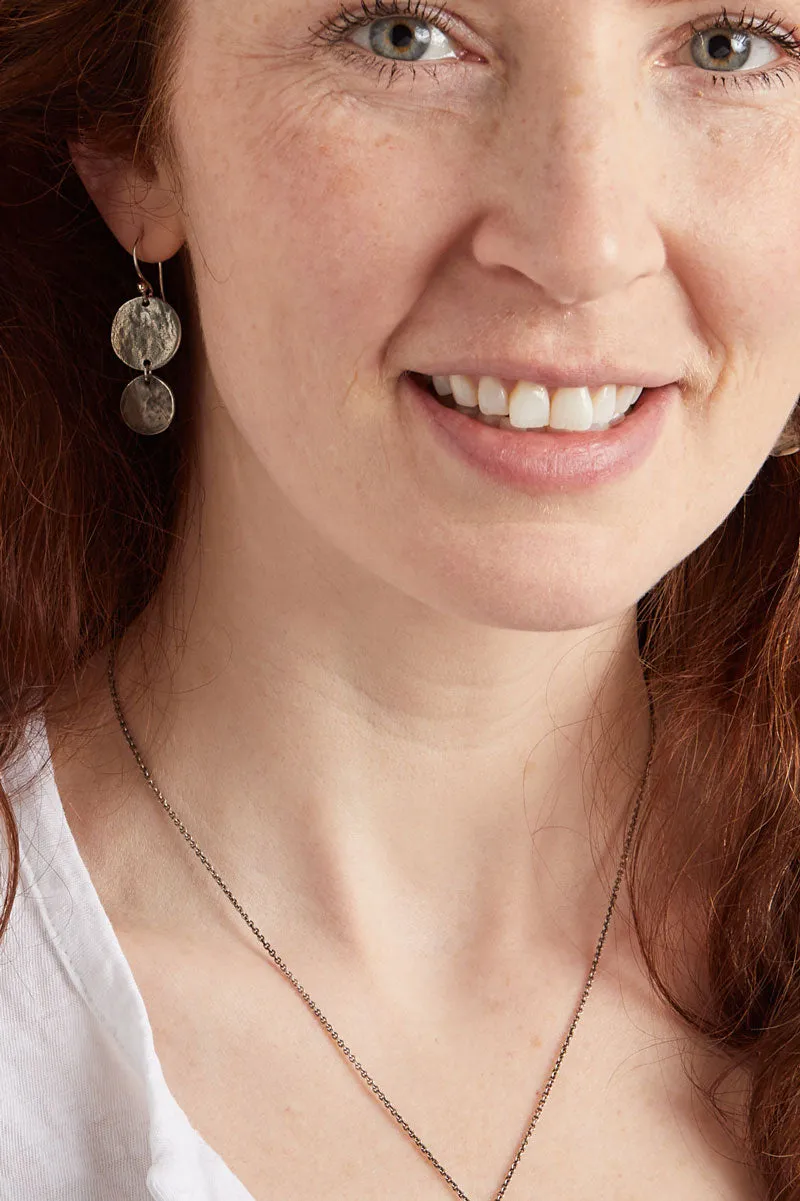 Eos Drop Earrings | Silver