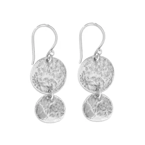Eos Drop Earrings | Silver