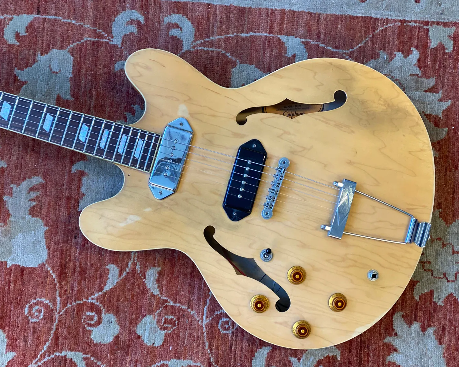Epiphone Casino - Lefthanded w/ Gibson Bridge P90