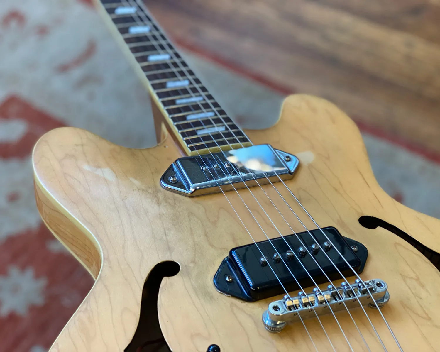Epiphone Casino - Lefthanded w/ Gibson Bridge P90