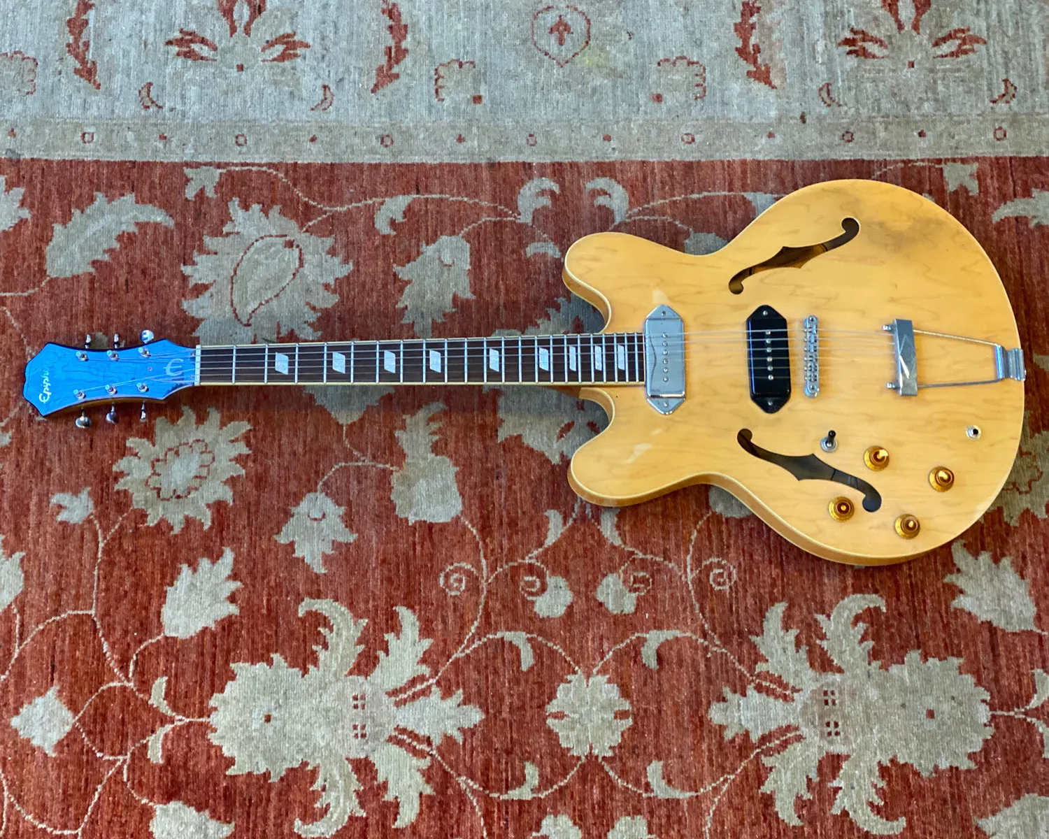 Epiphone Casino - Lefthanded w/ Gibson Bridge P90