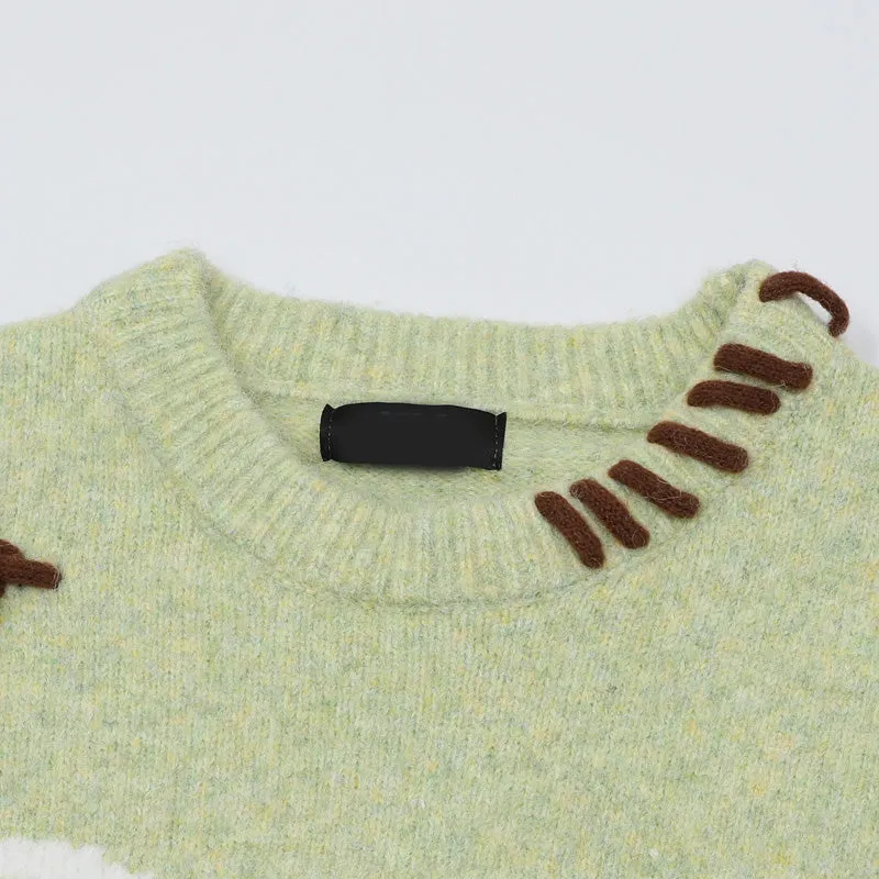Faire Echo crew-neck long-sleeved sweater