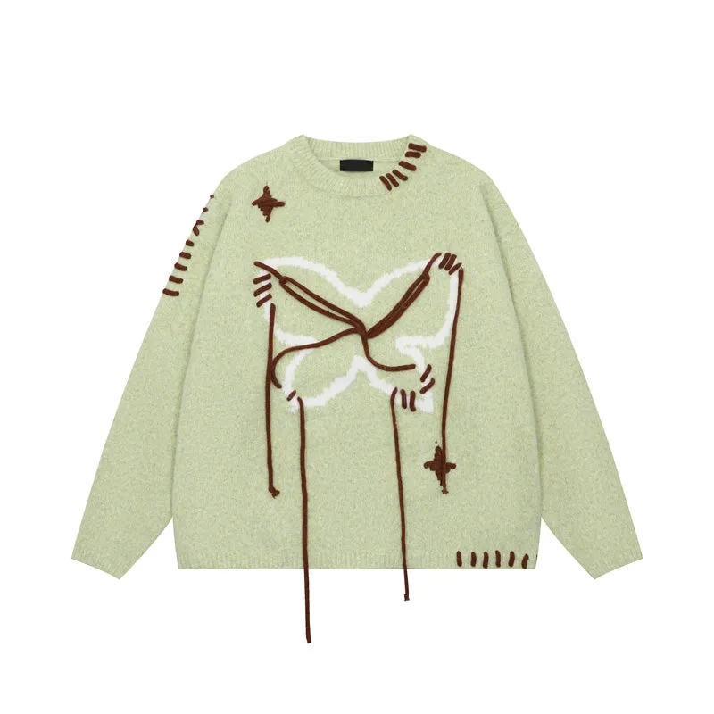 Faire Echo crew-neck long-sleeved sweater