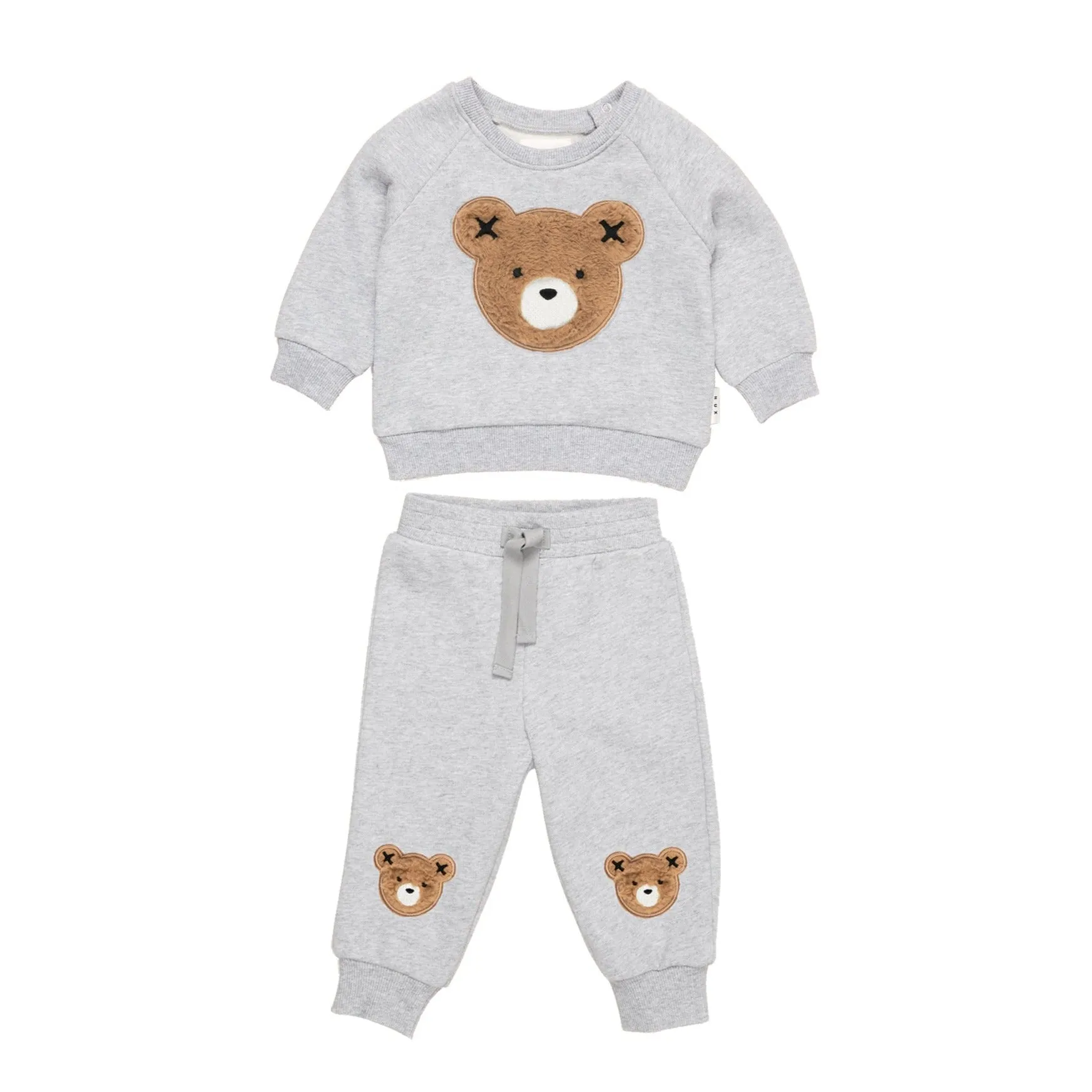 Fur Hux Sweater & Jogger Set | Neutral