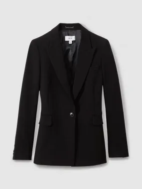 Gabi tailored single breasted suit blazer