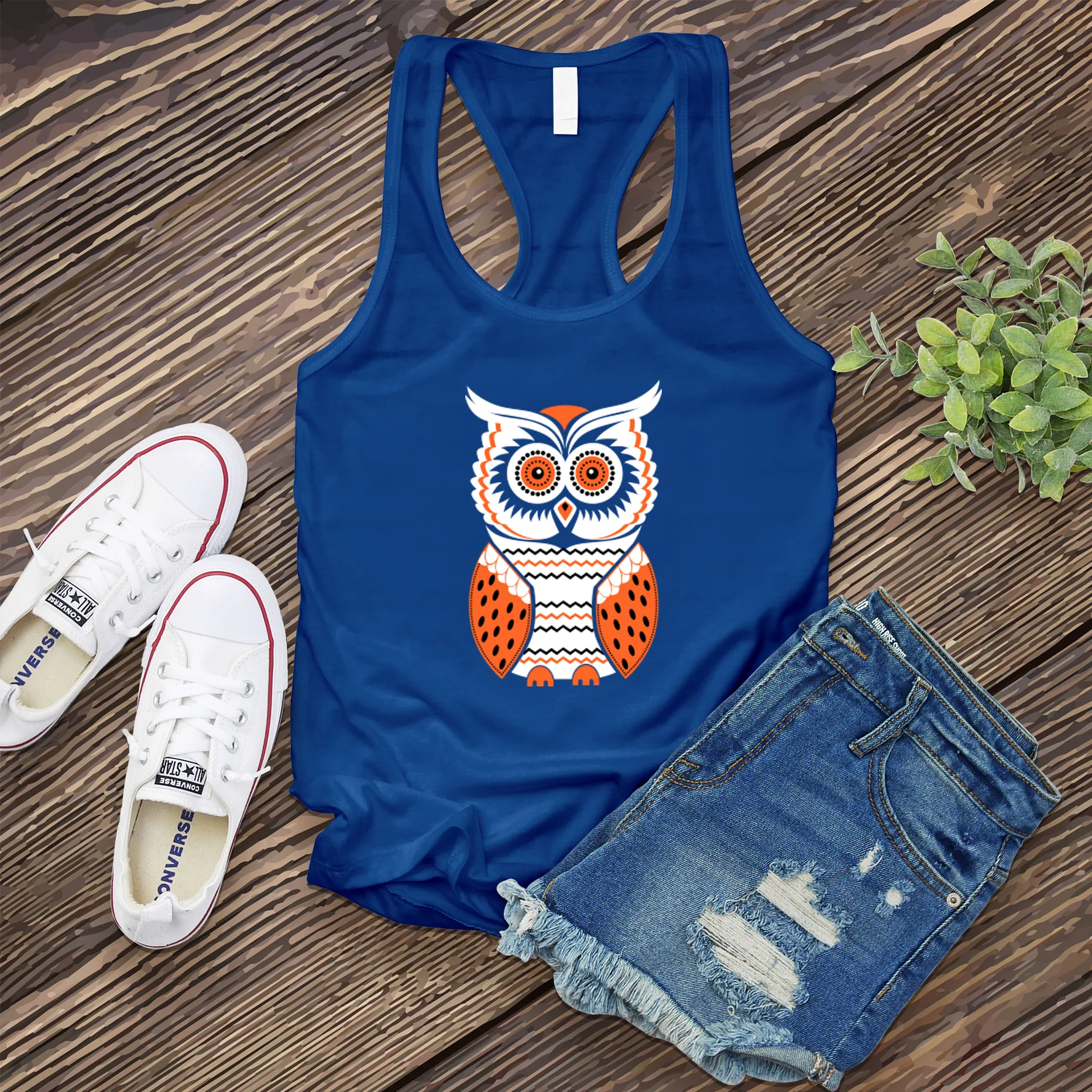 Halloween Owl Women's Tank Top