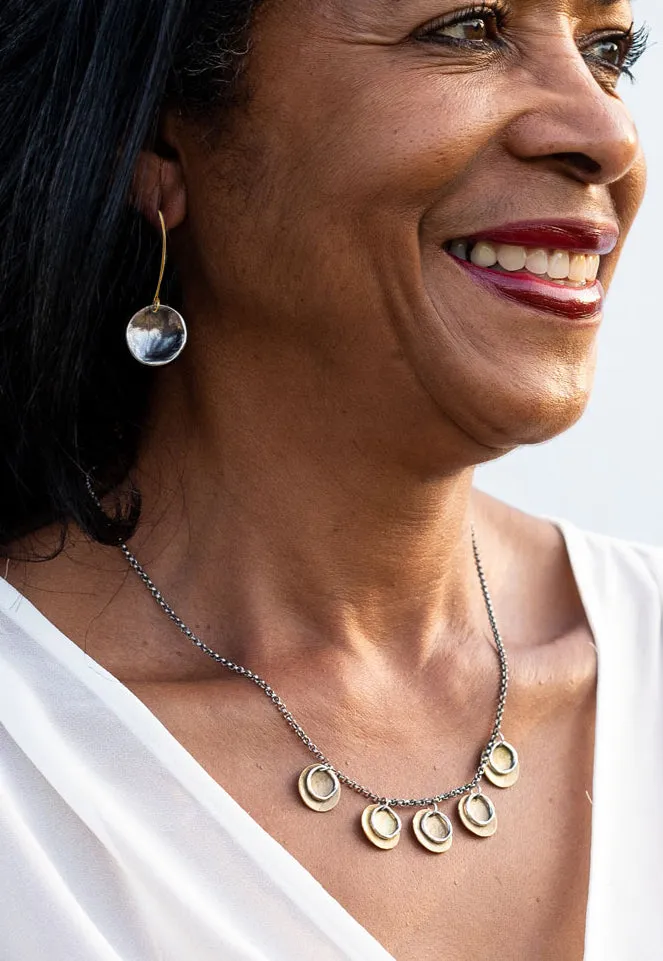 Imogen Drop Earrings | Silver & Vermeil