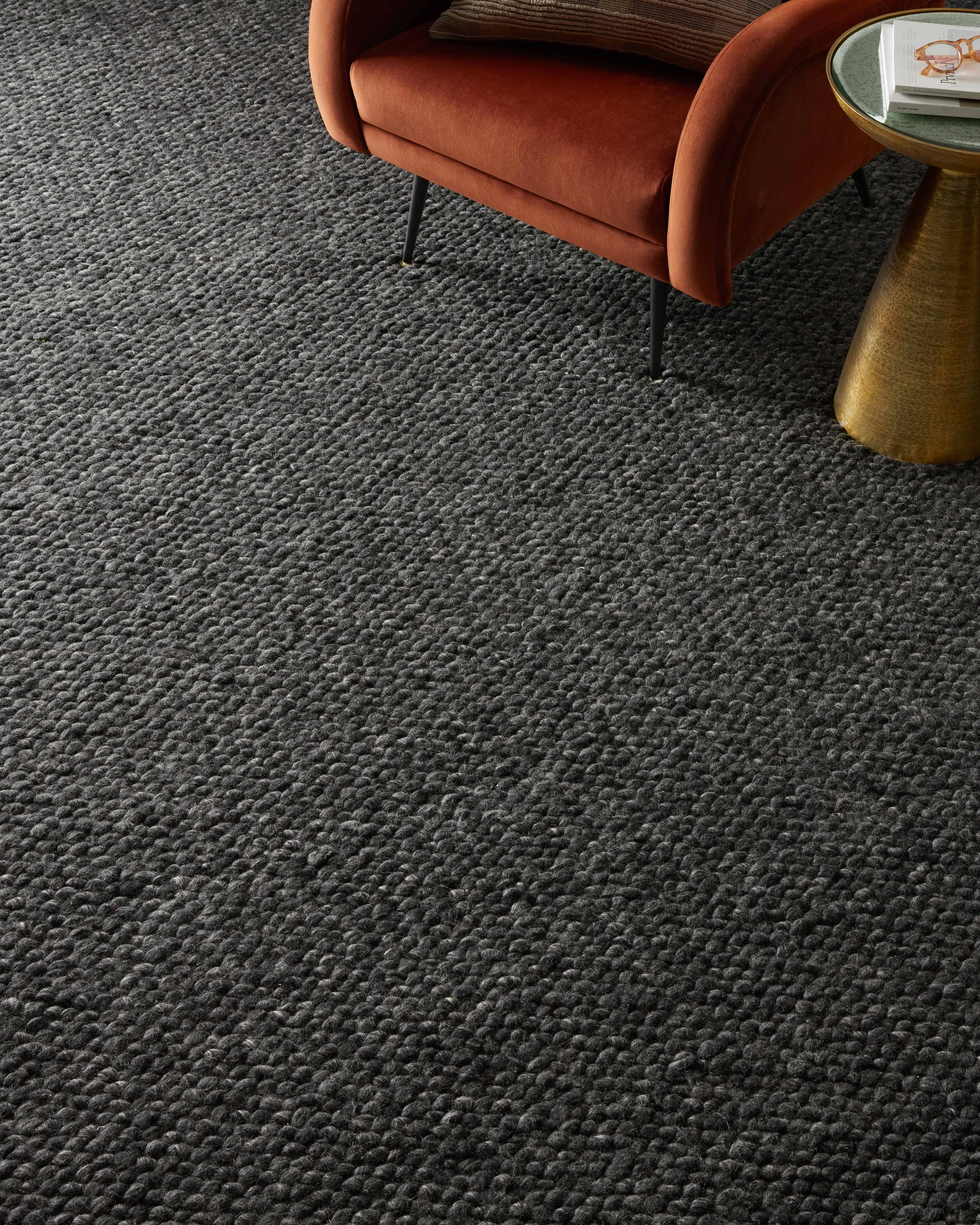 Jean Stoffer x Loloi Hendrick Charcoal Rug