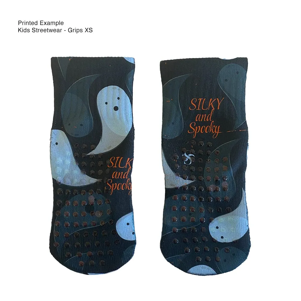 KIDS Streetwear Ankle Socks with GRIPS