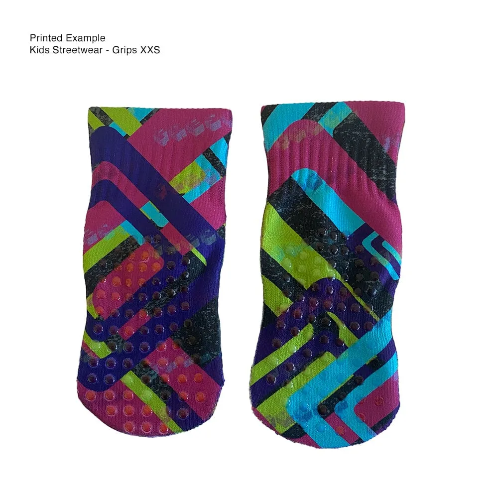 KIDS Streetwear Ankle Socks with GRIPS