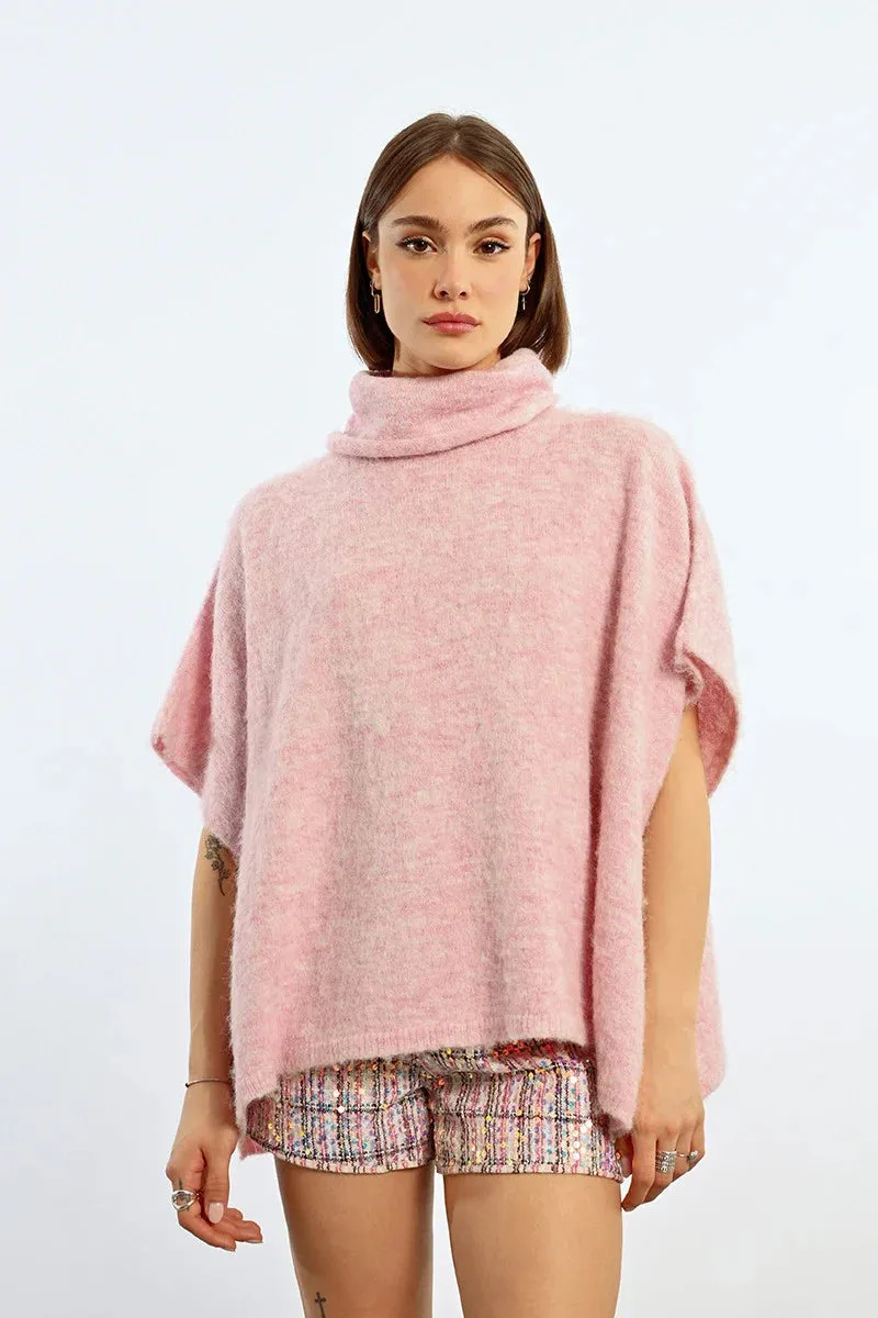 Light Pink Gina Poncho