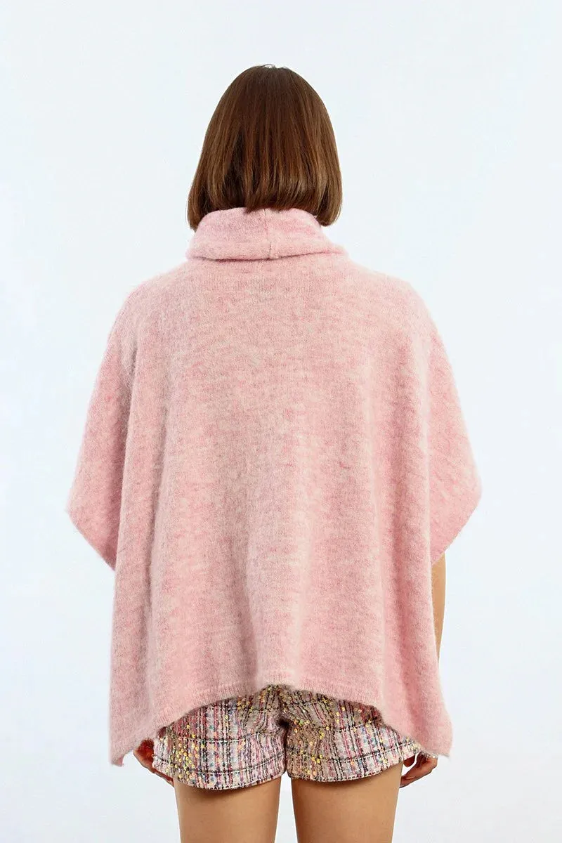 Light Pink Gina Poncho