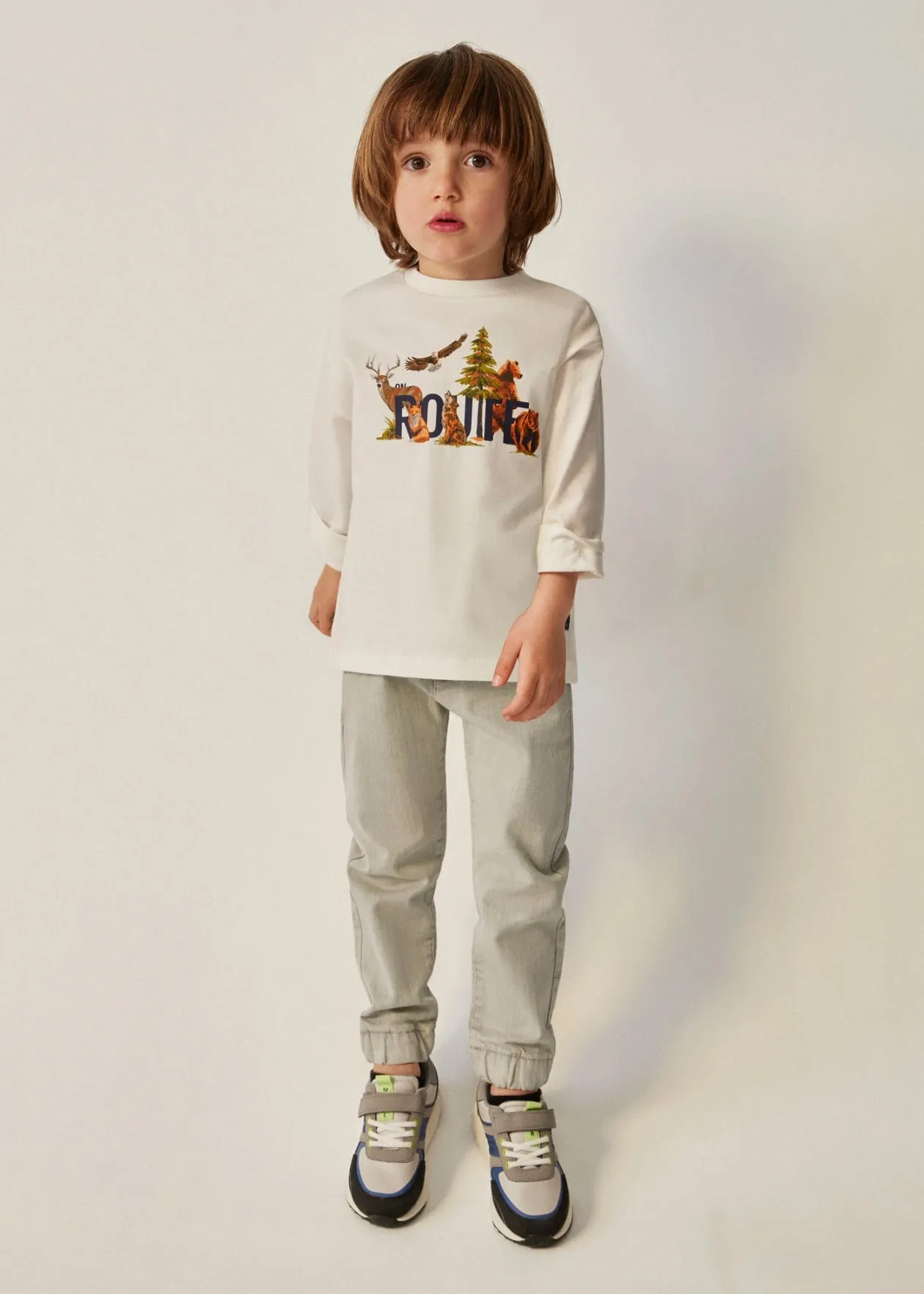 Long skater jeans for boys