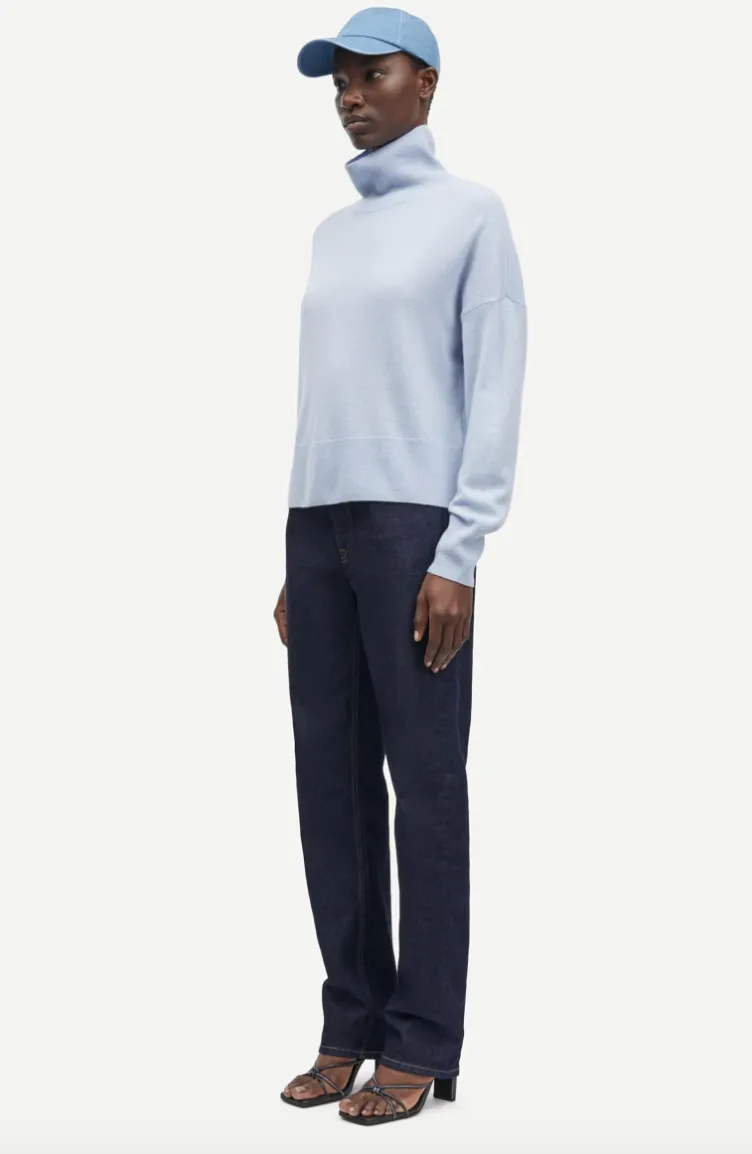 Nola Turtleneck Pearl Blue