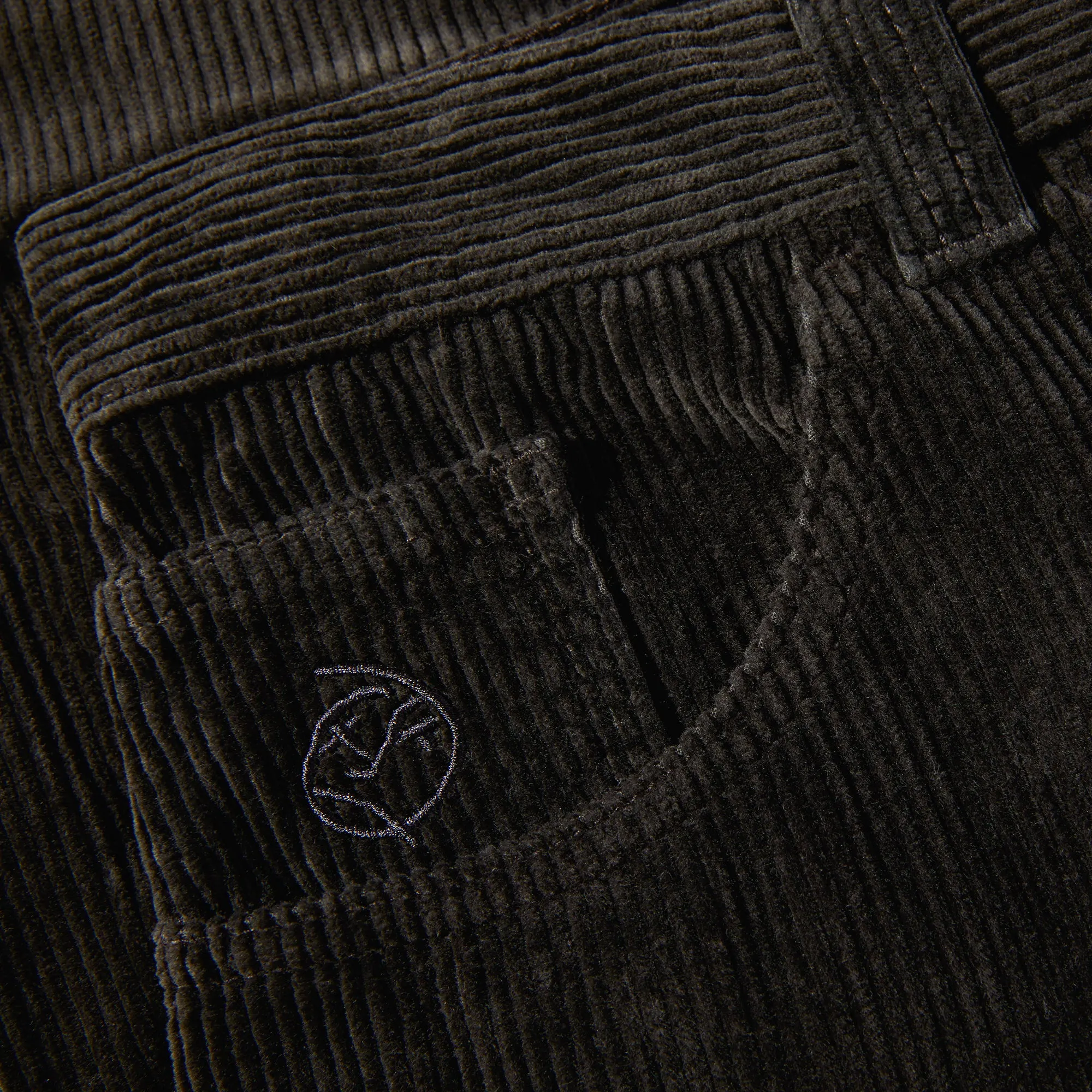 Polar Skate Co. - Big Boy Cord Pants - Dirty Black
