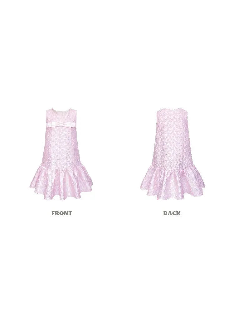 Poncho Sleeveless Dress【s0000004804】
