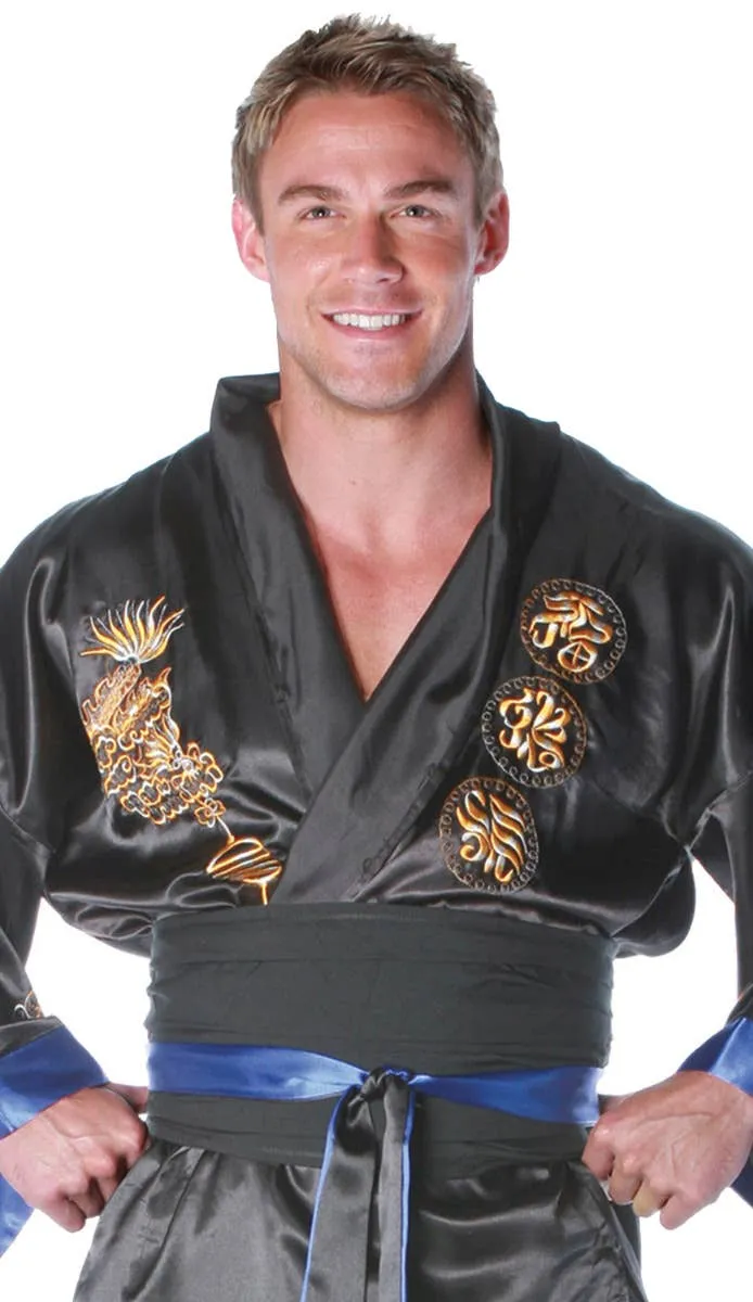 Samurai Mens Plus Size Japanese Warrior Costume