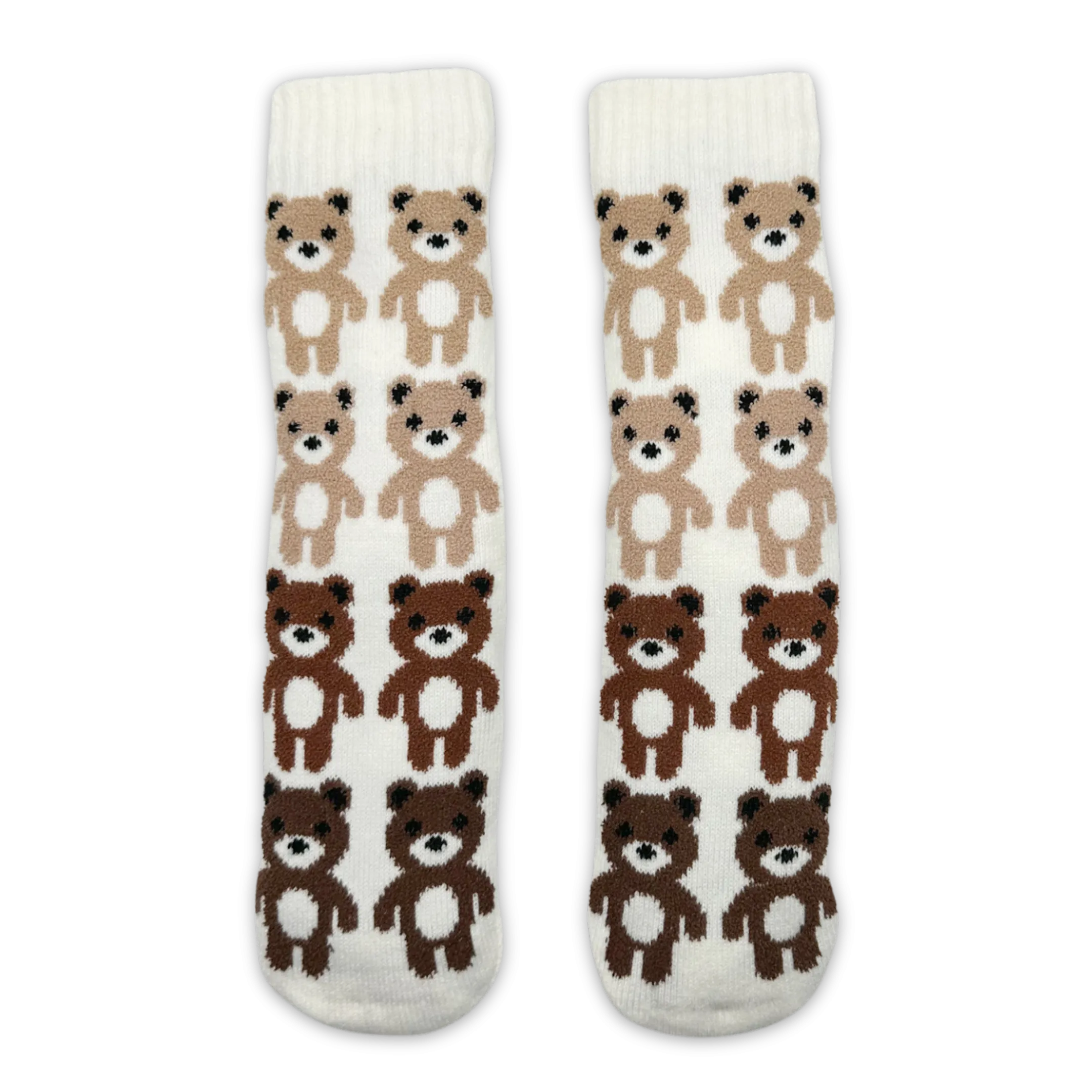 Stacked Bears Long Cozy Warmer™ Slipper Socks