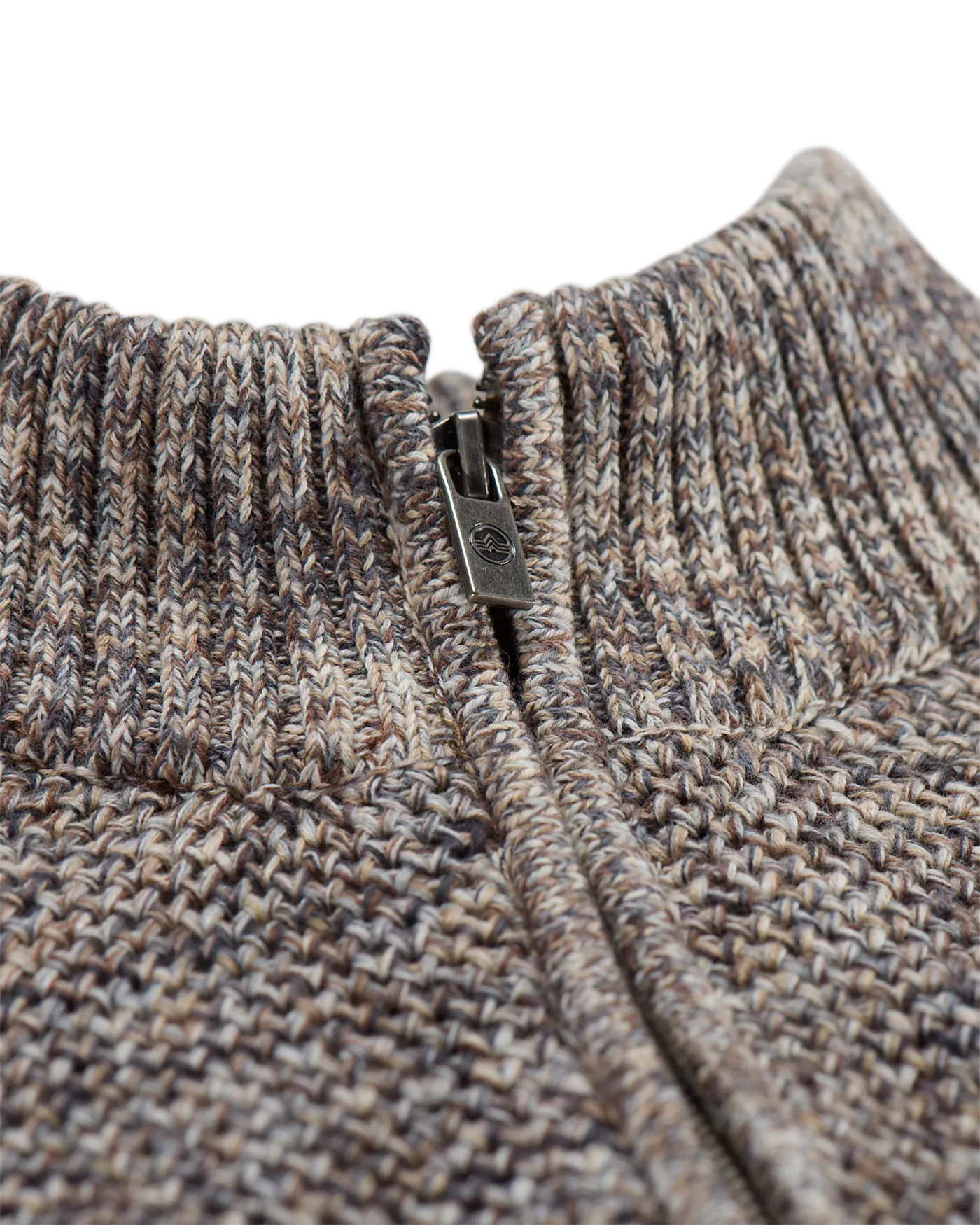 STRATTON MARLED 1/4-ZIP SWEATER