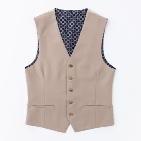 Wool Motion Suit Vest - Tan